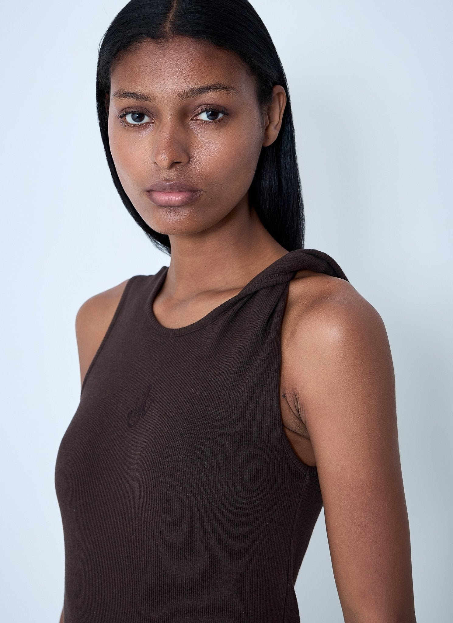 Jw Anderson Women Logo Motif Rib Dress - EZE Fashion®