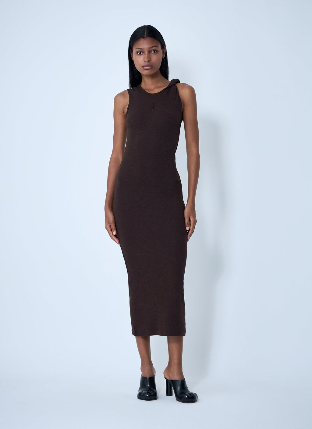 Jw Anderson Women Logo Motif Rib Dress - EZE Fashion®