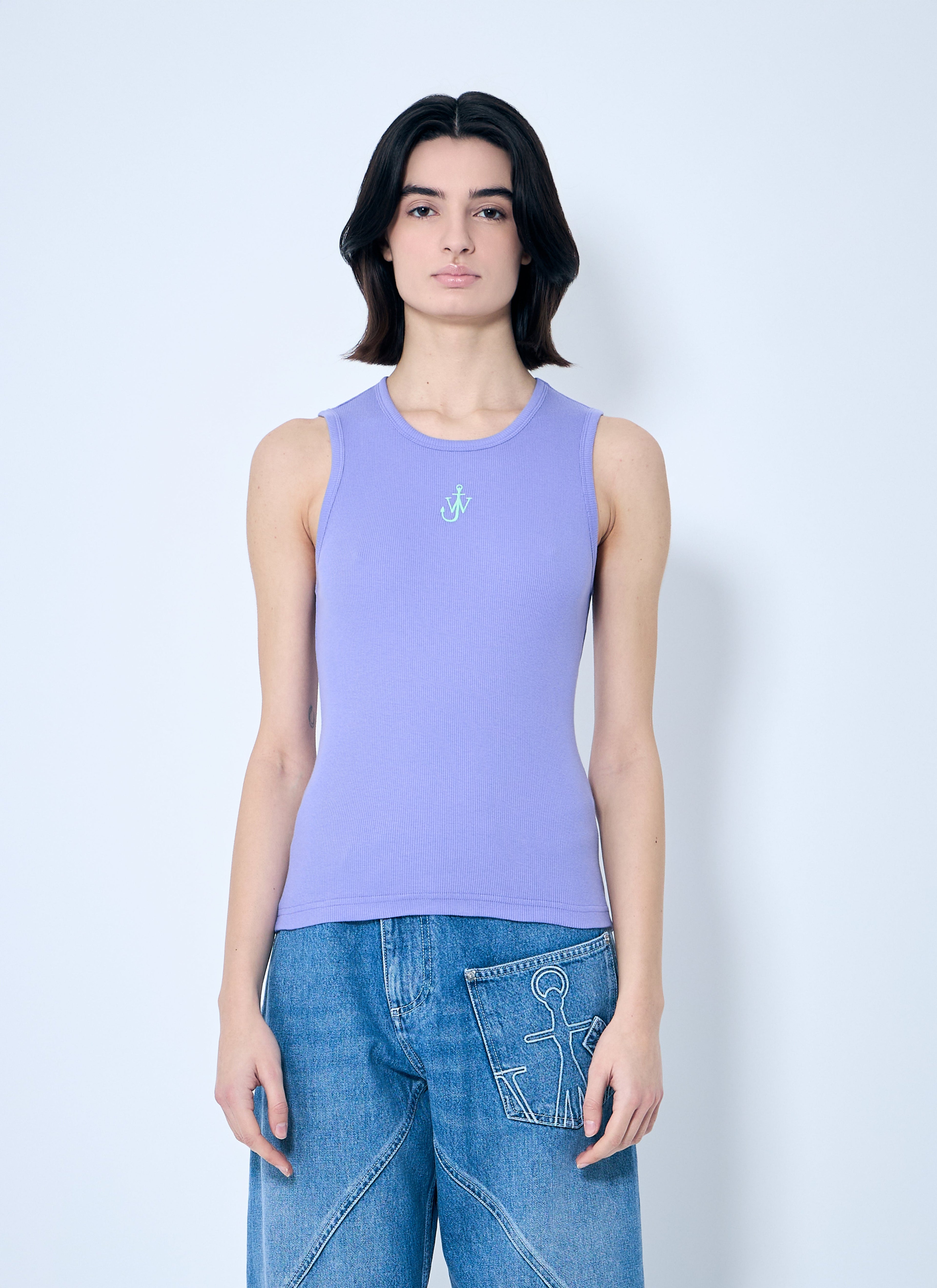 Jw Anderson Women Anchor Logo Tank Top