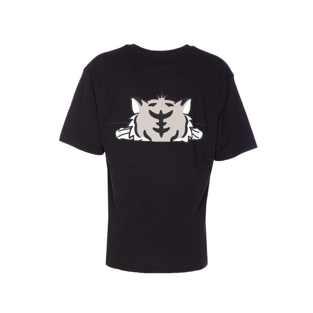 Kenzo Men Kenzo Happy Tiger Embroidered Oversize T-Shirt