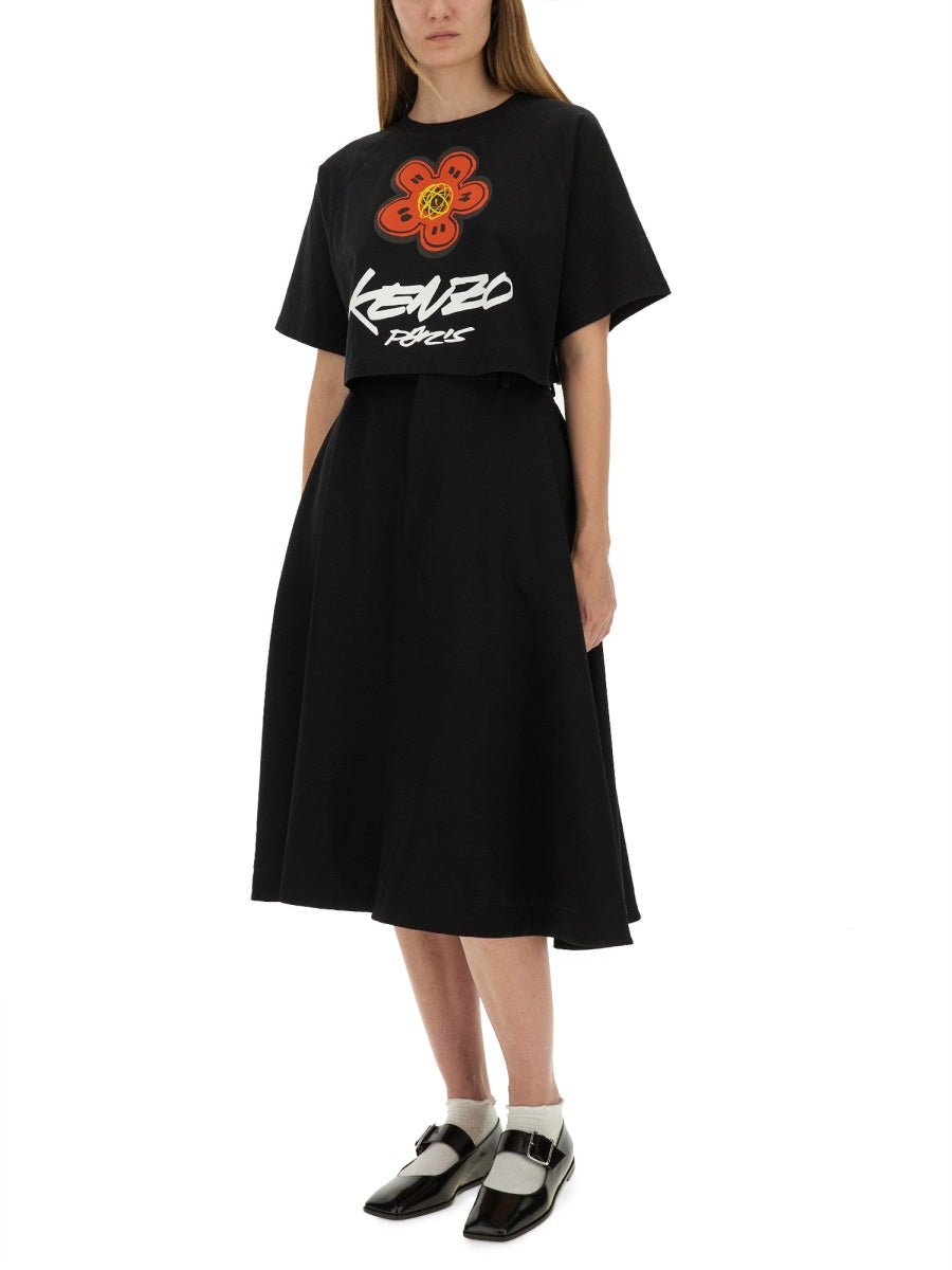 Kenzo Women Cropped T-Shirt "Futura" - EZE Fashion®