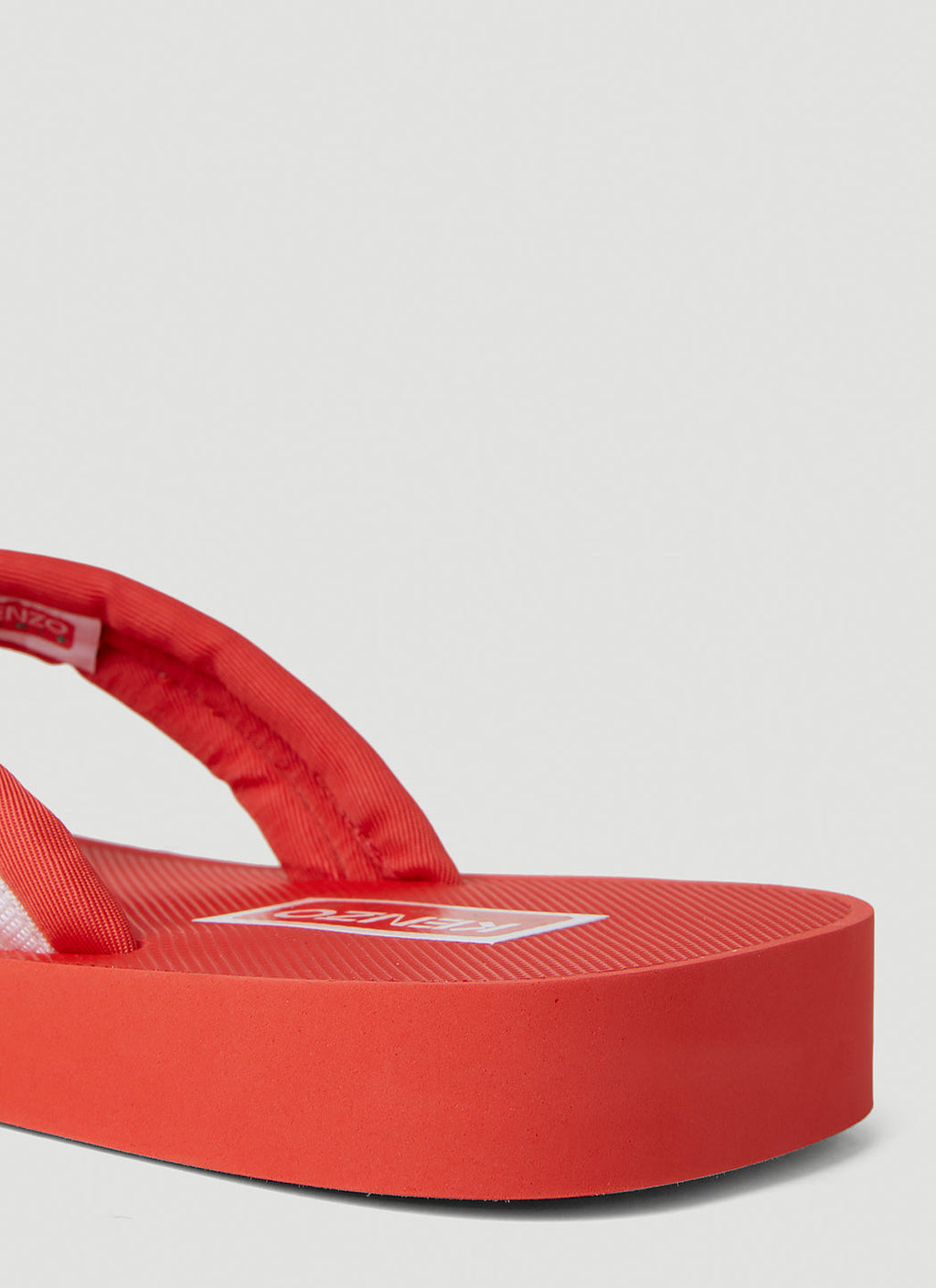 Kenzo Women Logo Patch Flip Flops