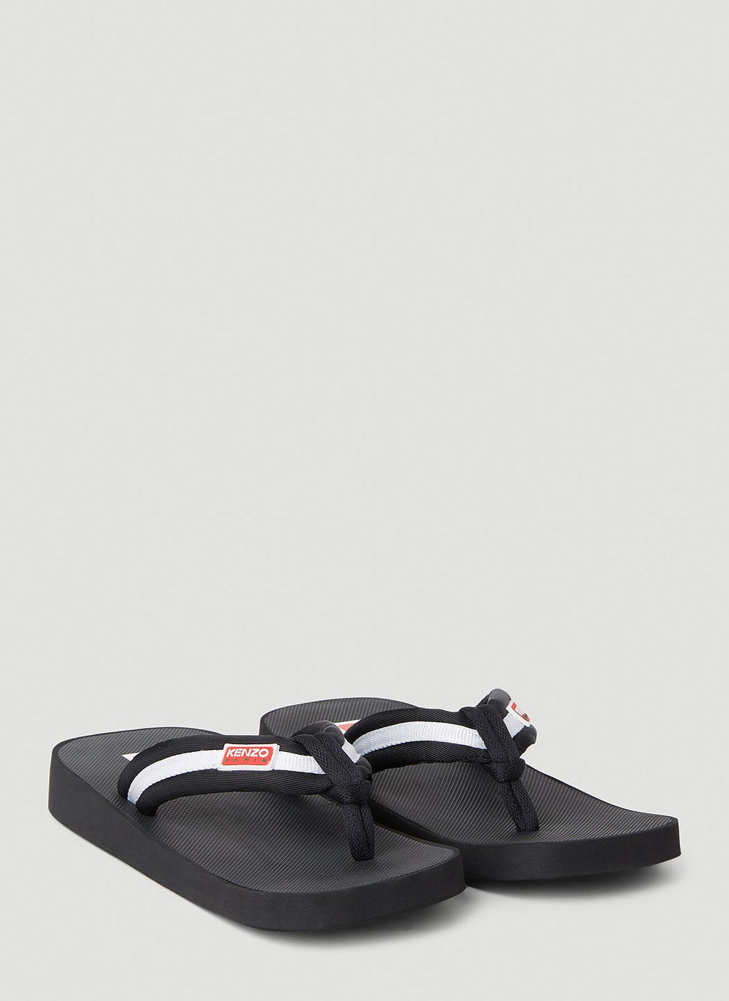 Kenzo Women Logo Patch Flip Flops