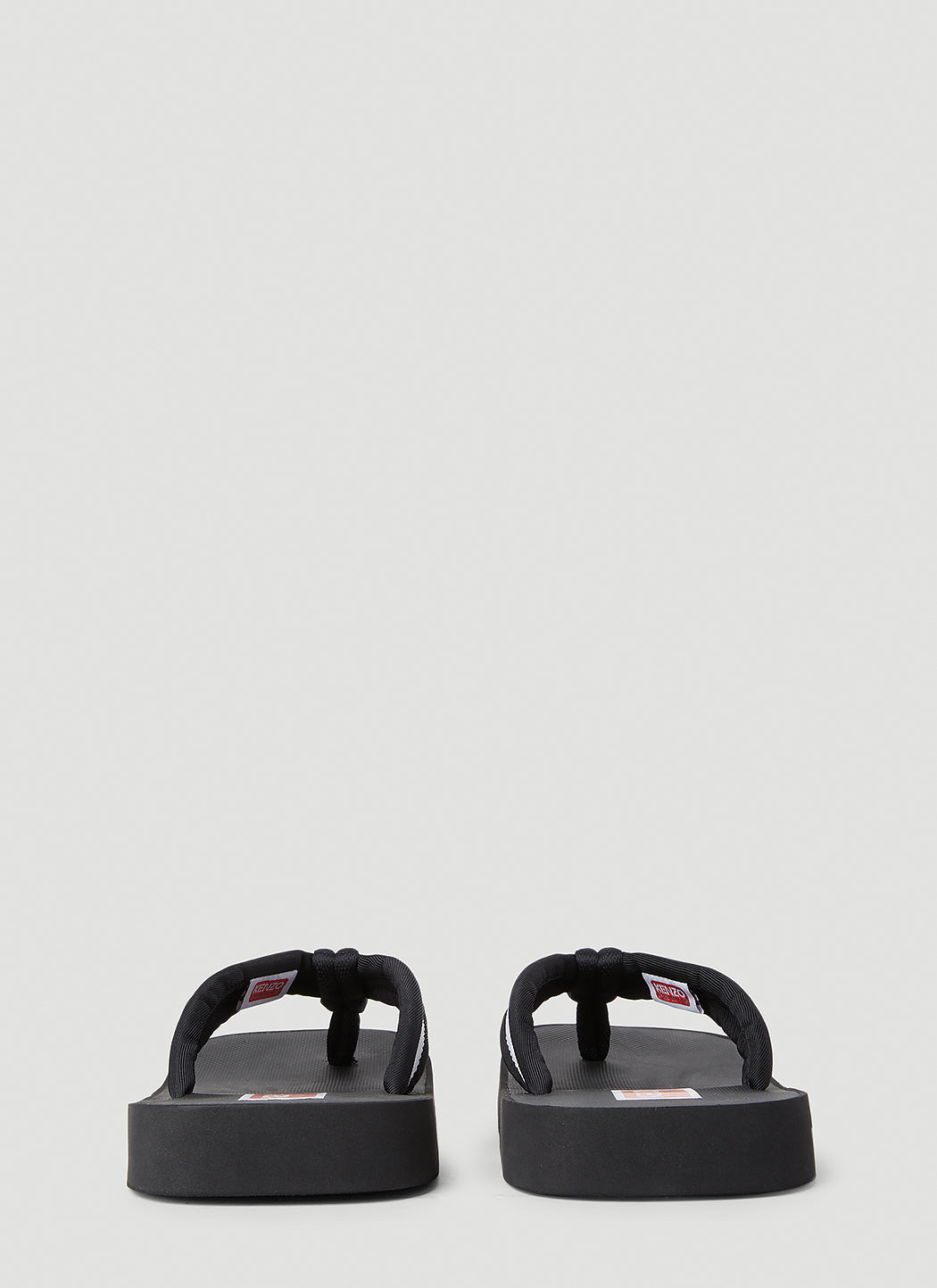 Kenzo Women Logo Patch Flip Flops