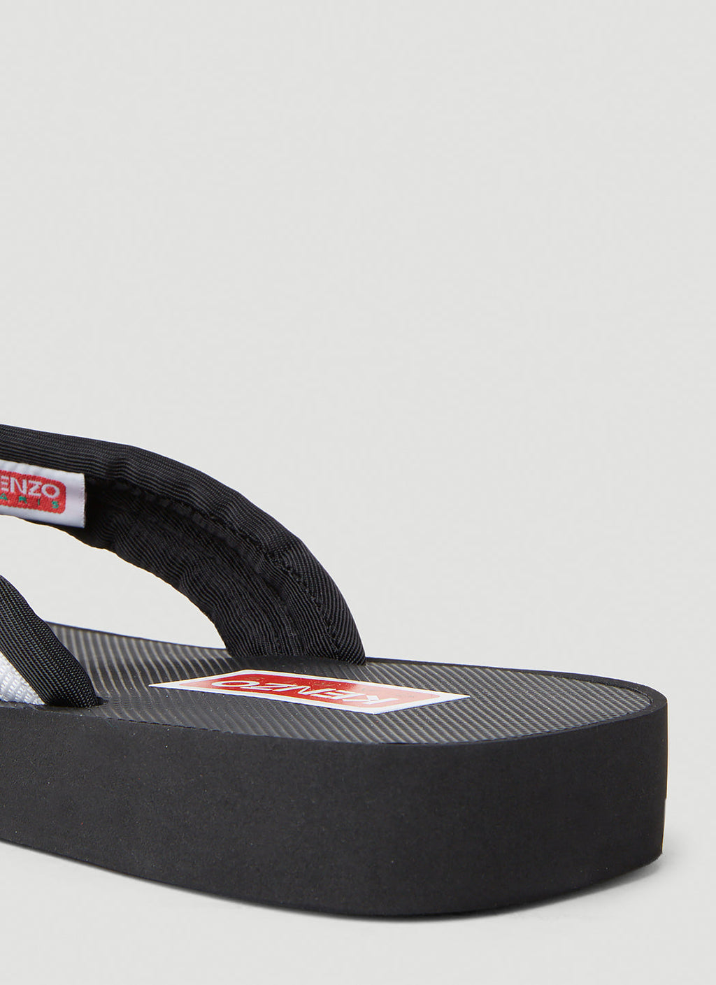 Kenzo Women Logo Patch Flip Flops