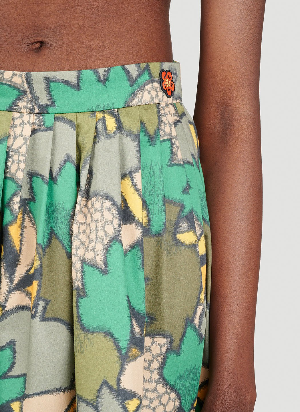 Kenzo Women Printed Mini Skirt