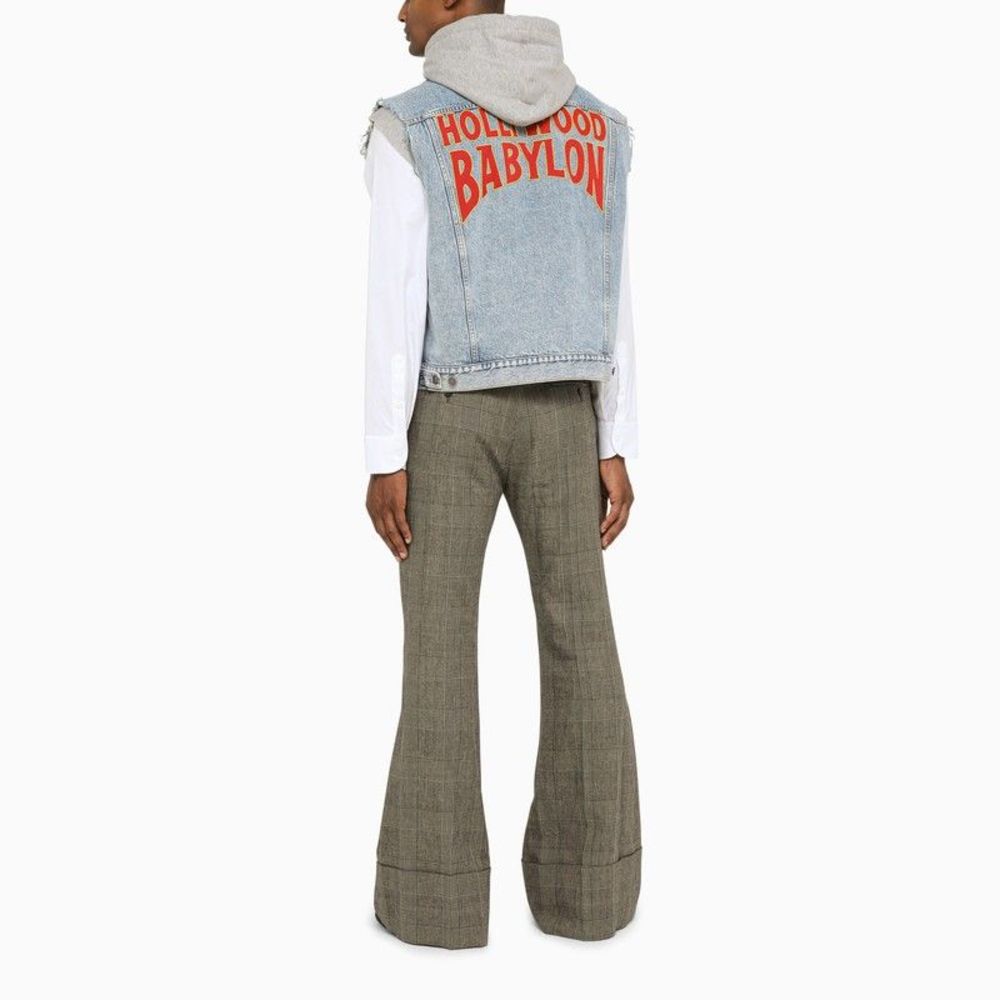 Gucci Men Denim Sleeveless Jacket