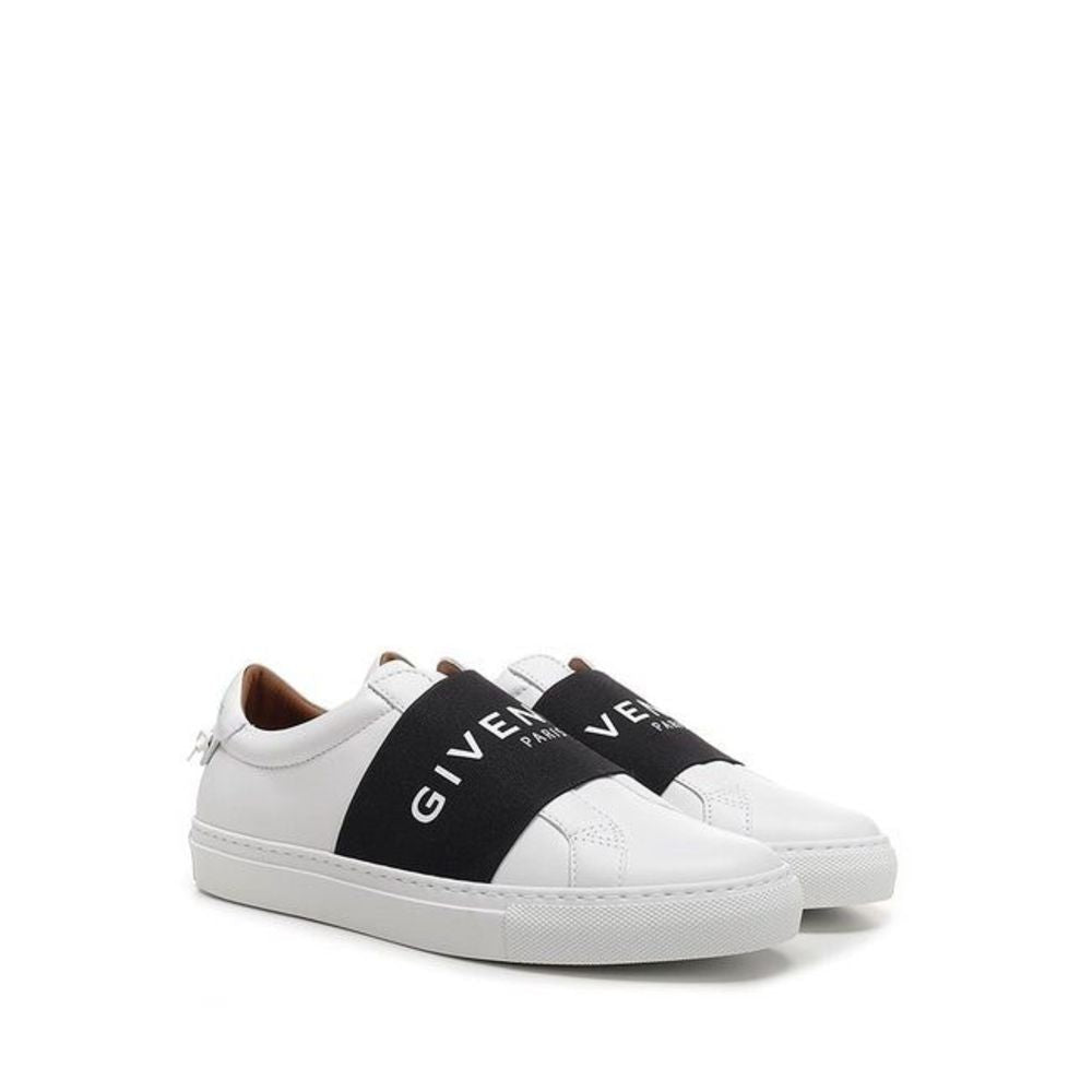 Givenchy Women White Webbing Low-Top Sneakers