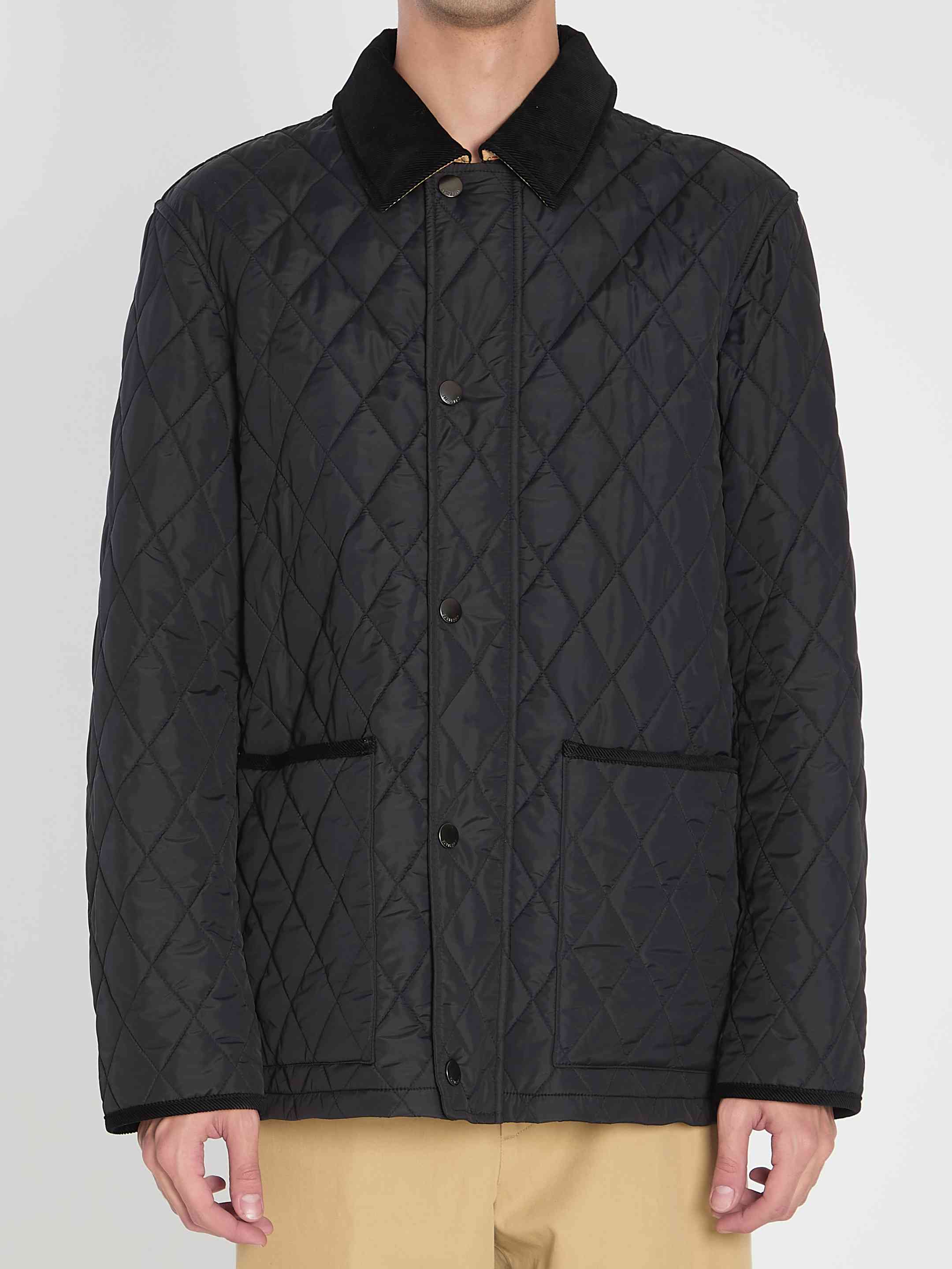 Burberry Men Quilted Jacket