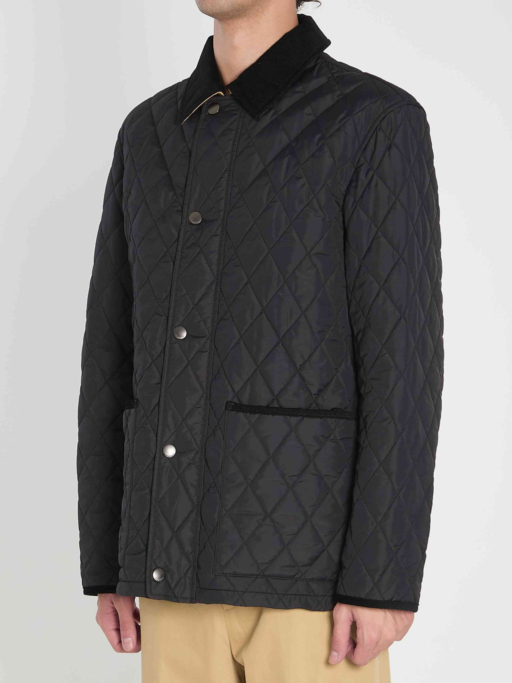 Burberry Men Quilted Jacket