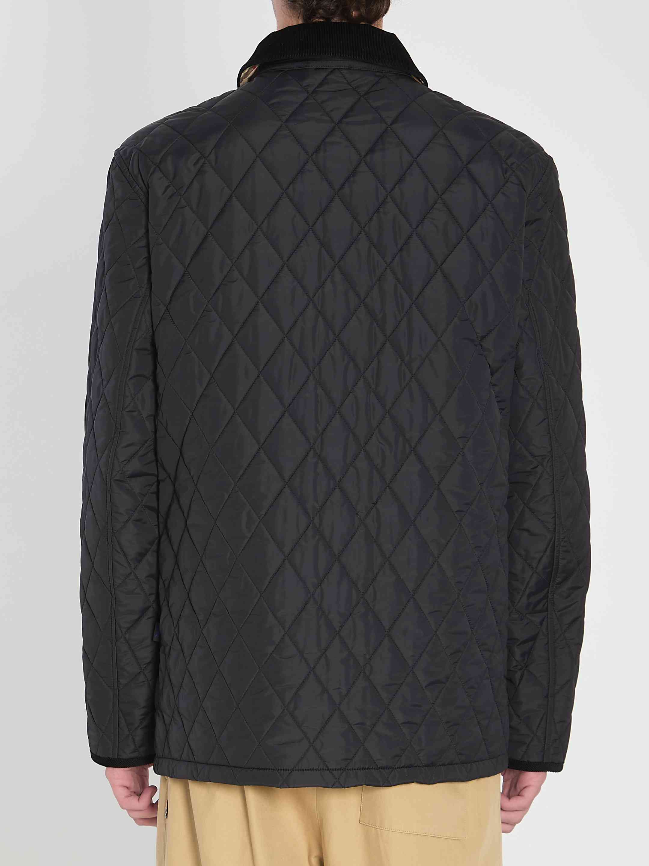 Burberry Men Quilted Jacket