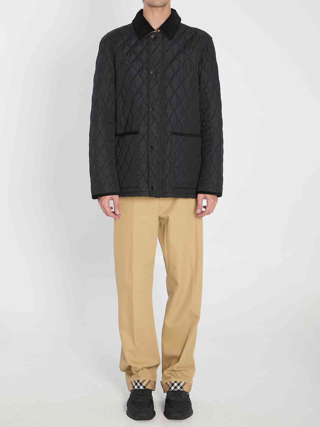Burberry Men Quilted Jacket