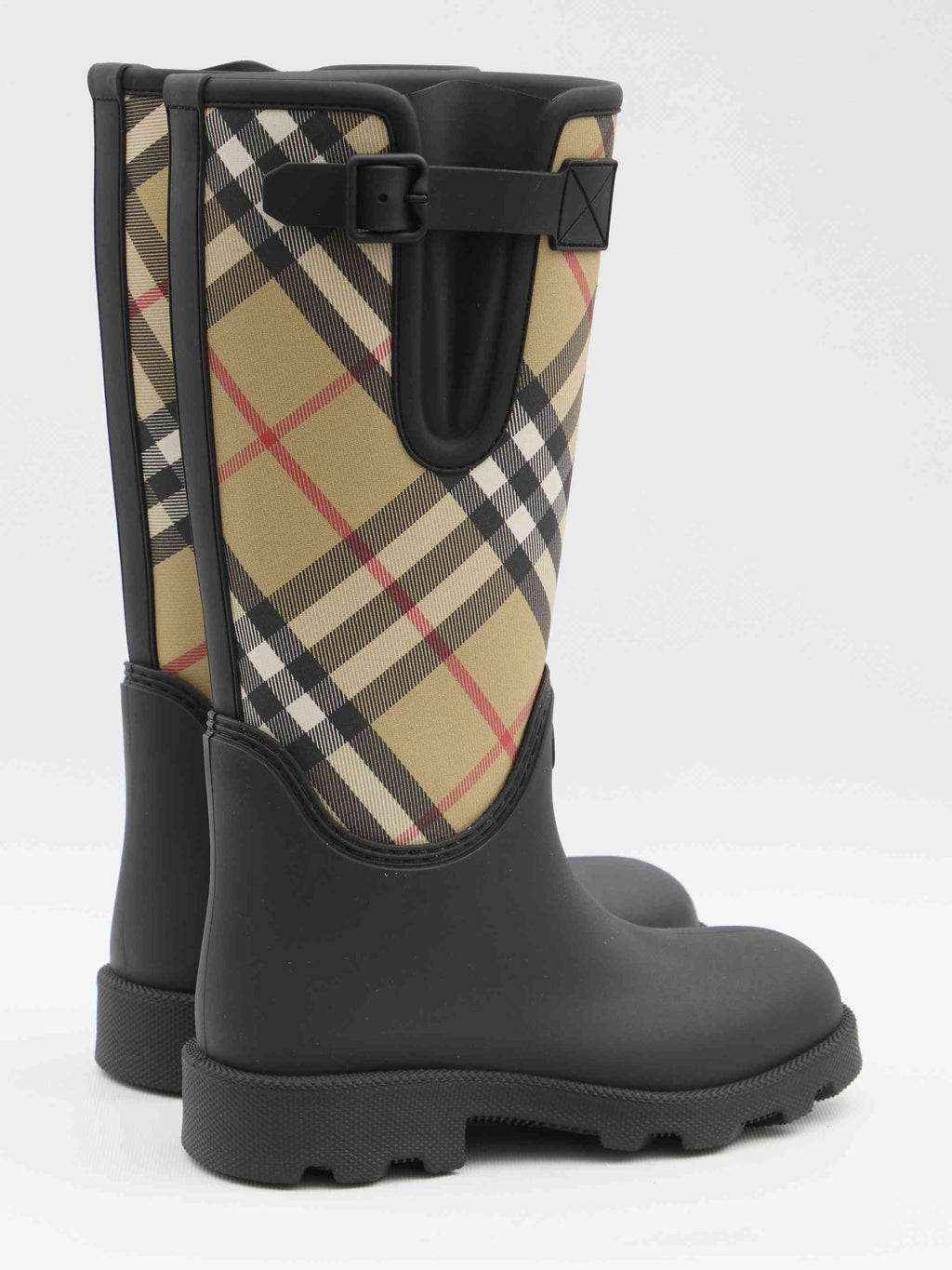Burberry Women Check Rainboots