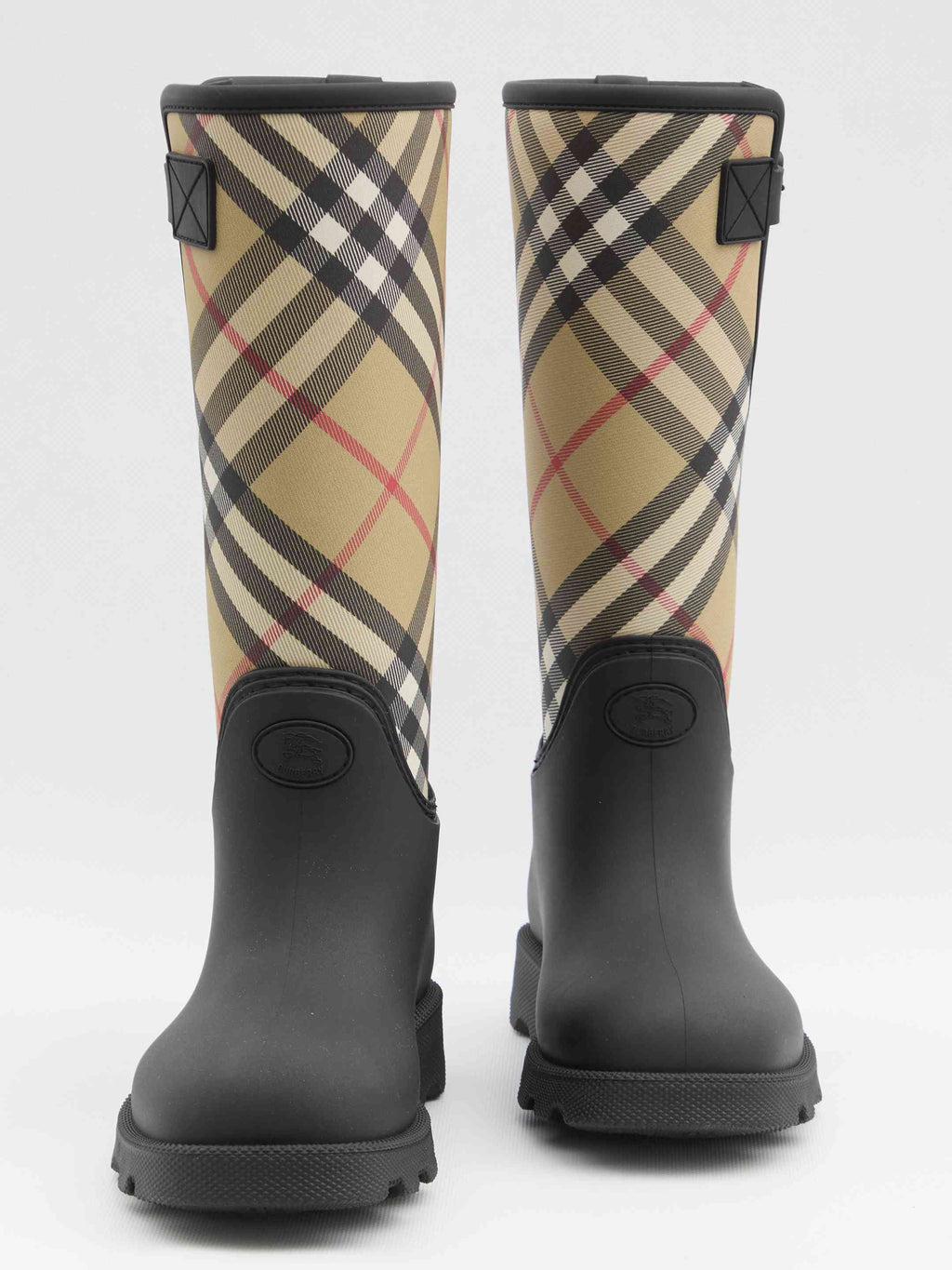 Burberry Women Check Rainboots
