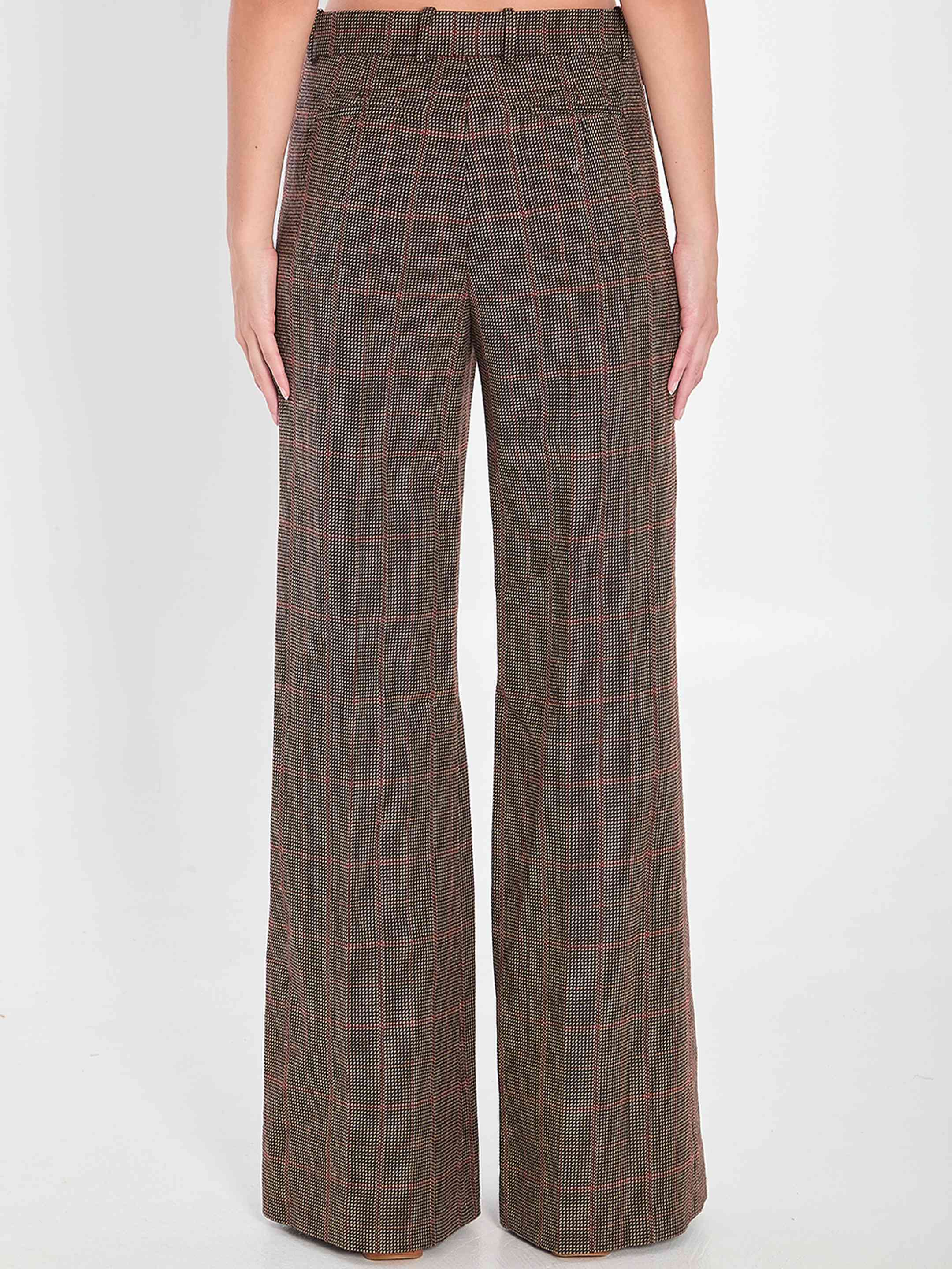 Chloe Women Flared Trousers