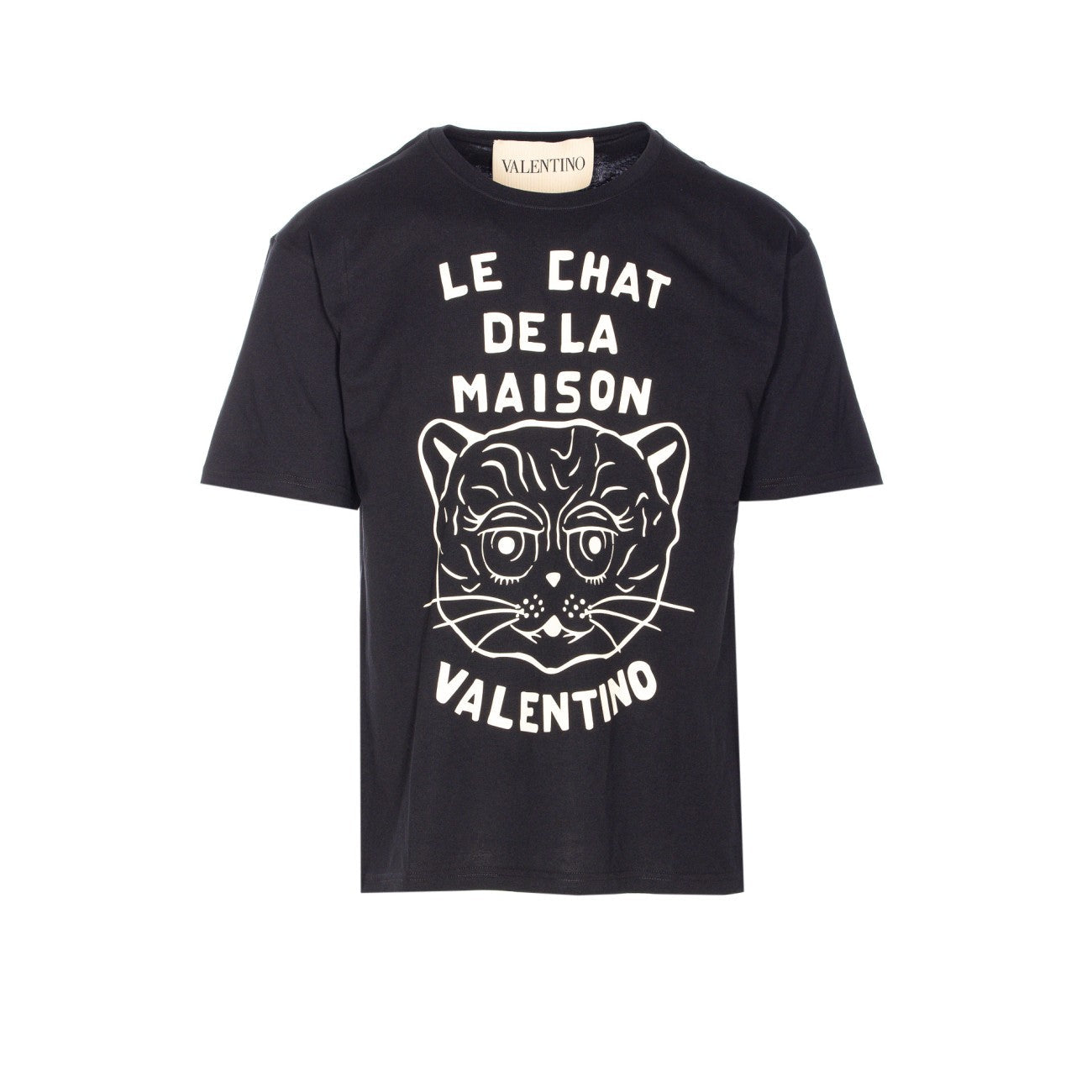 Valentino Garavani Men Le Chat De Maison Patch T-Shirt