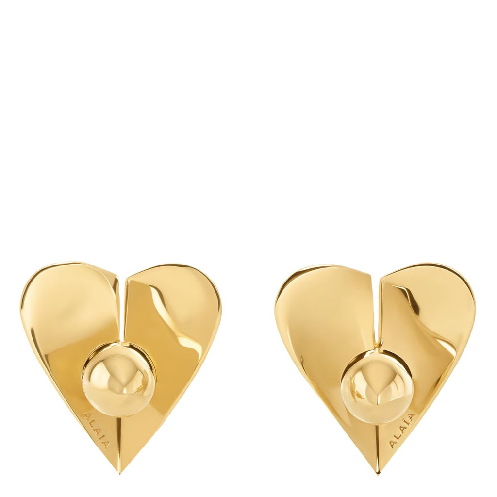 Alaia Women Le Coeur Torn Earrings