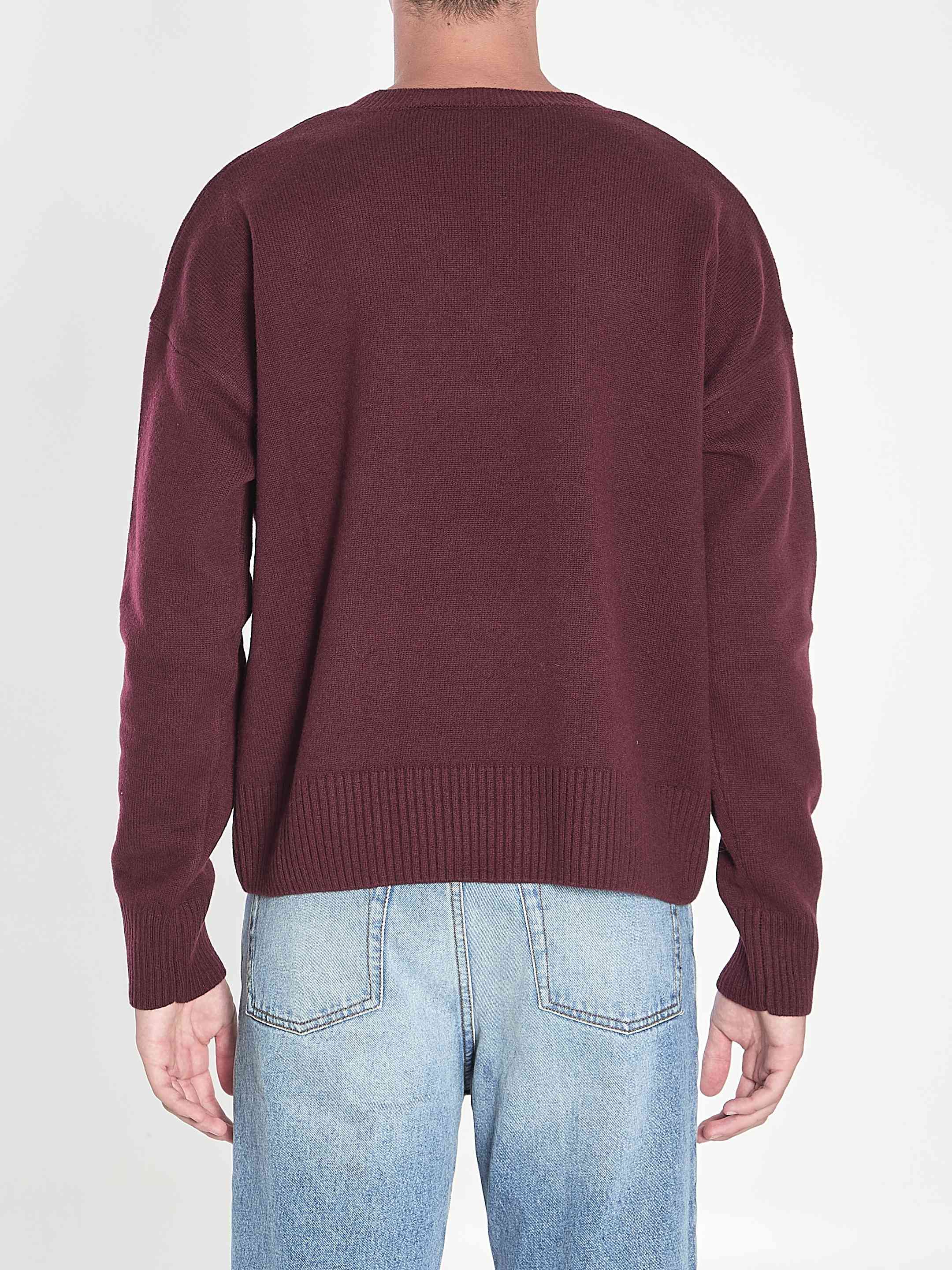 Ami Paris Men Ami De Coeur Pullover