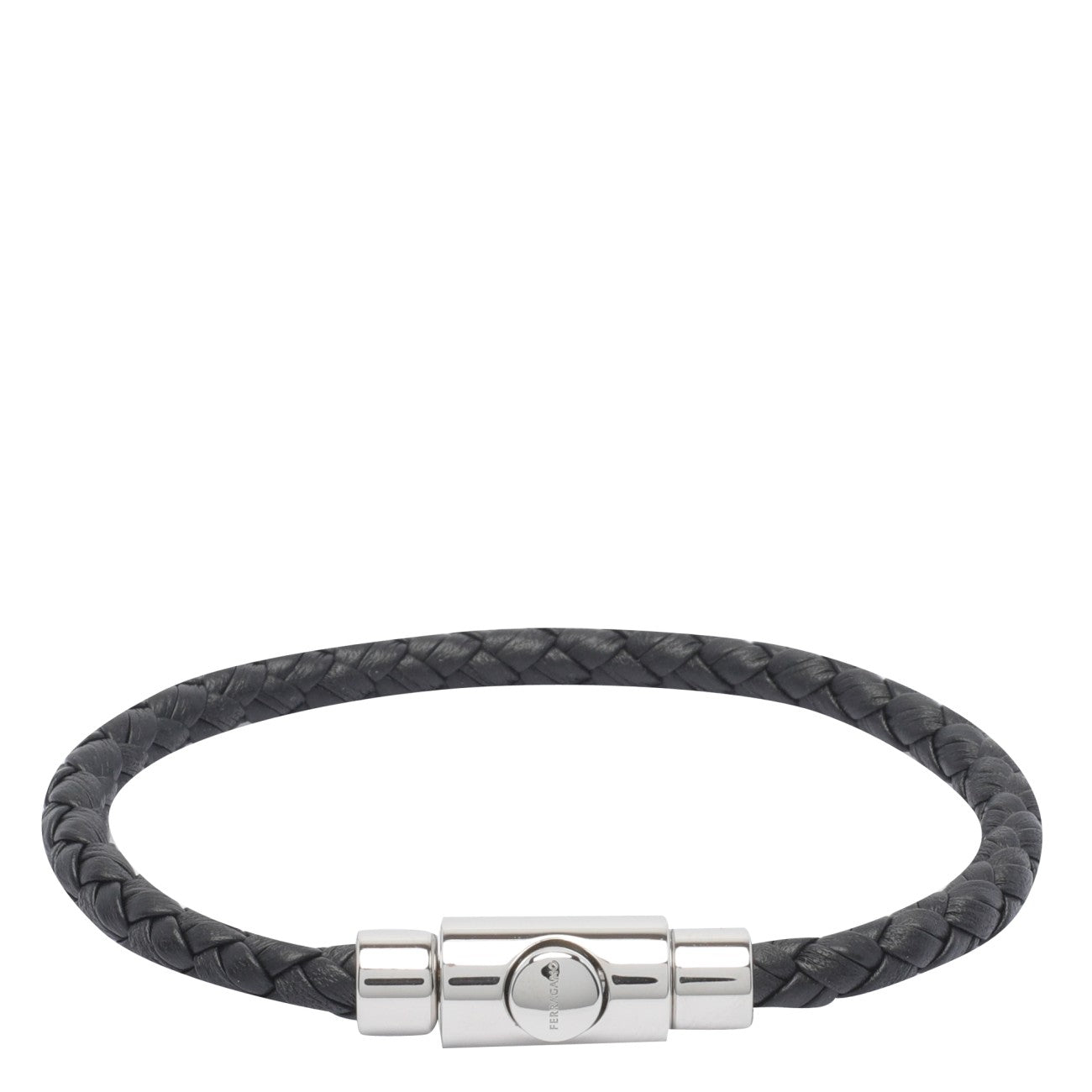 Ferragamo Men Leather Bracelet