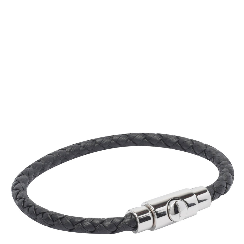 Ferragamo Men Leather Bracelet