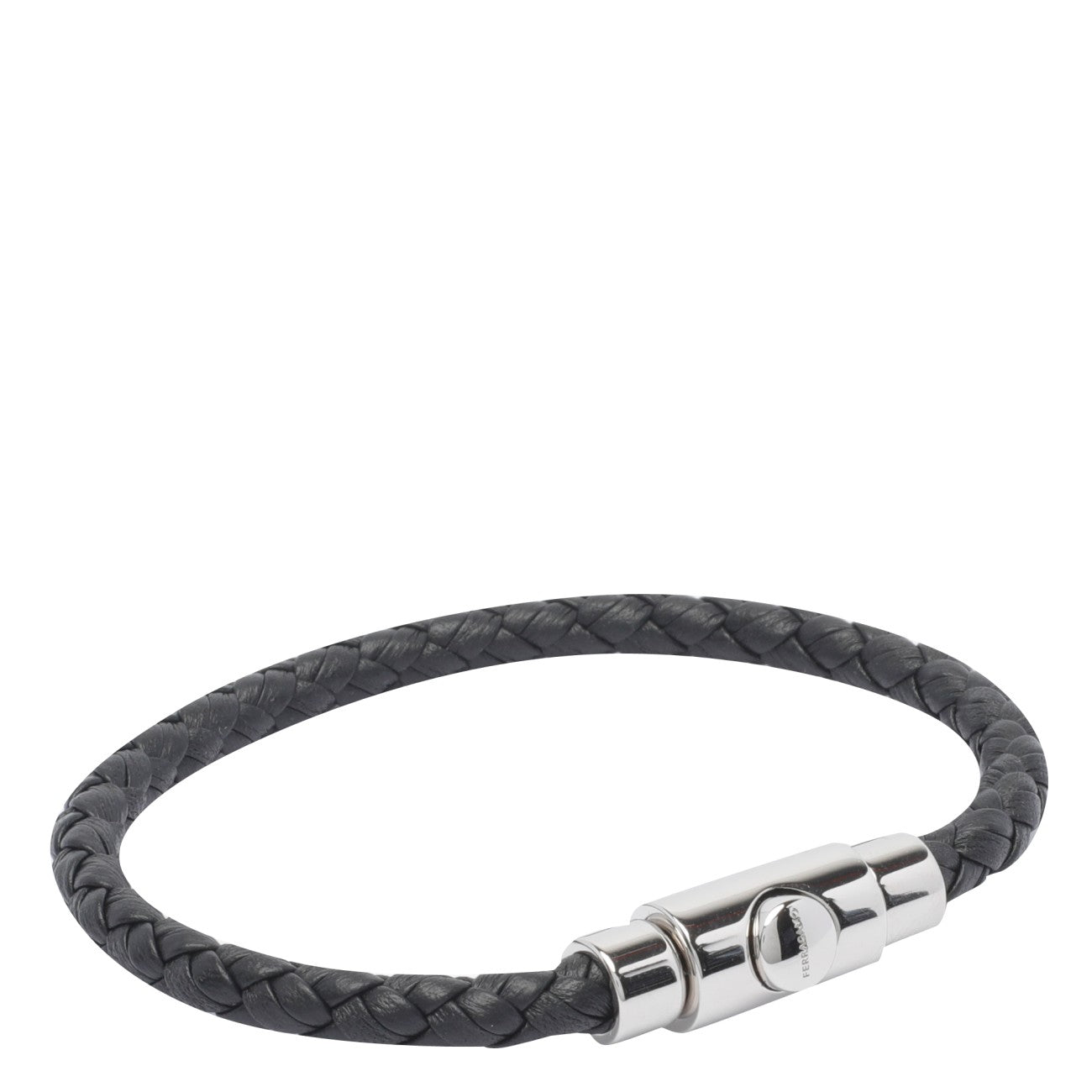 Ferragamo Men Leather Bracelet