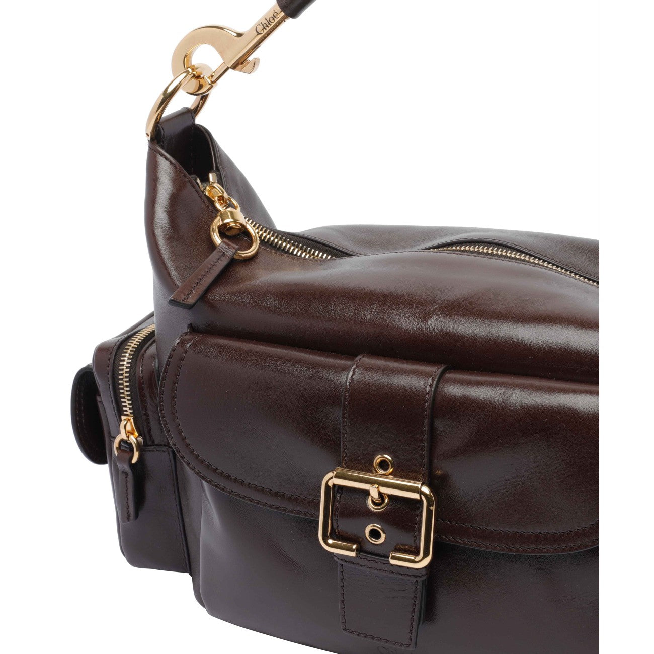 Chloe' Women Leather Camera Bag