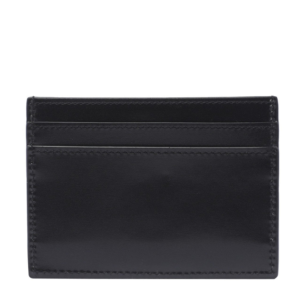 Saint Laurent Men Leather Cassandre Cards Holder
