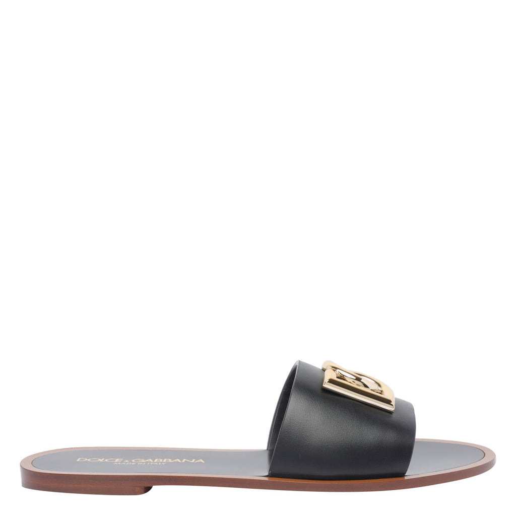 Dolce&Gabbana Women Leather Slide