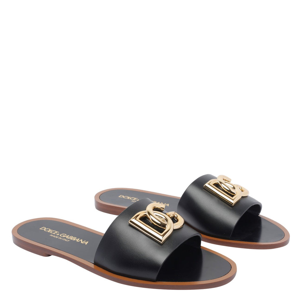 Dolce&Gabbana Women Leather Slide