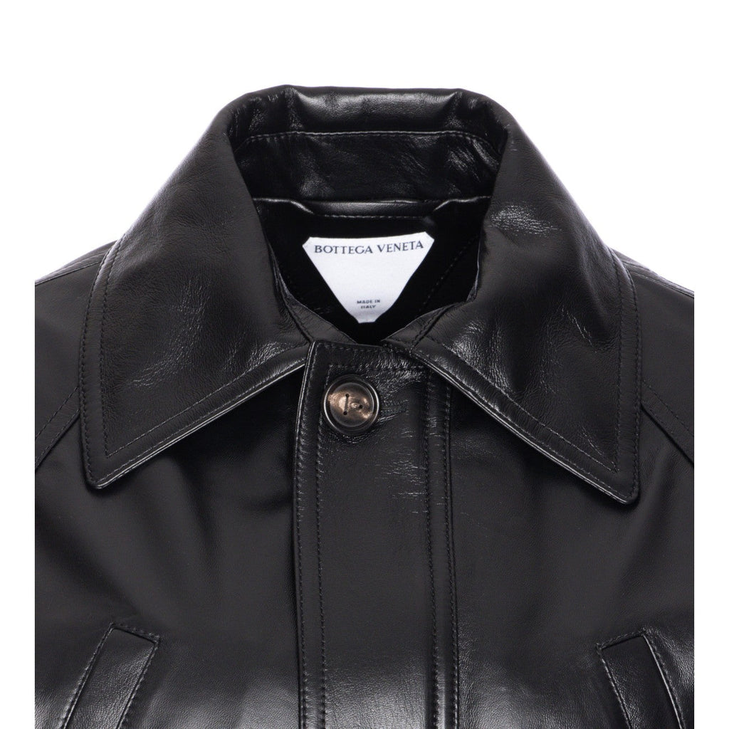 Bottega Veneta Women Light Leather Jacket