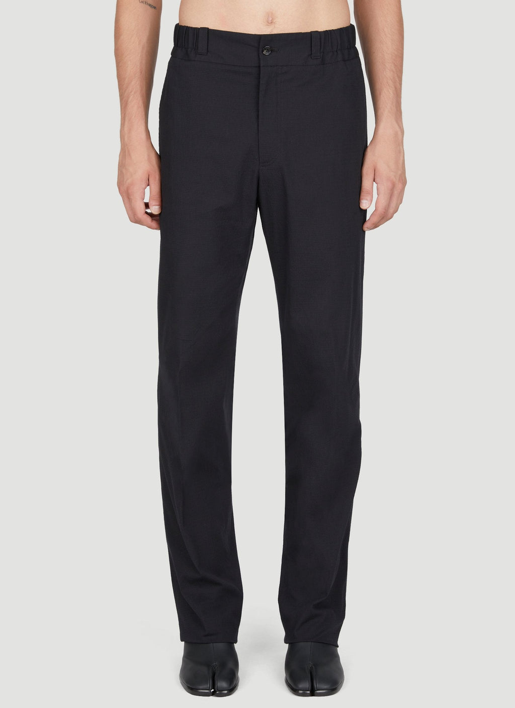 Lanvin Men Elasticated Waistband Suit Pants