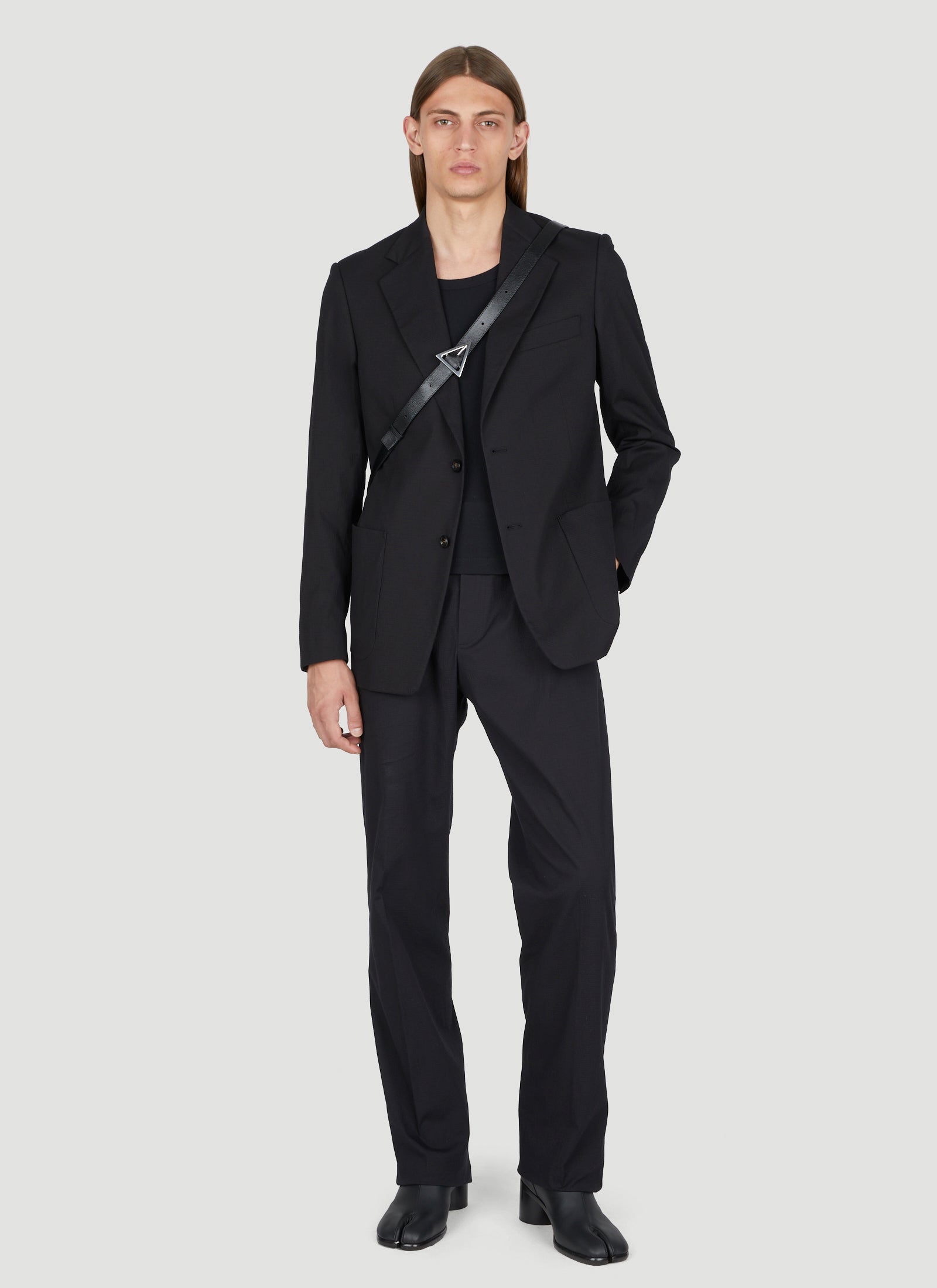 Lanvin Men Elasticated Waistband Suit Pants