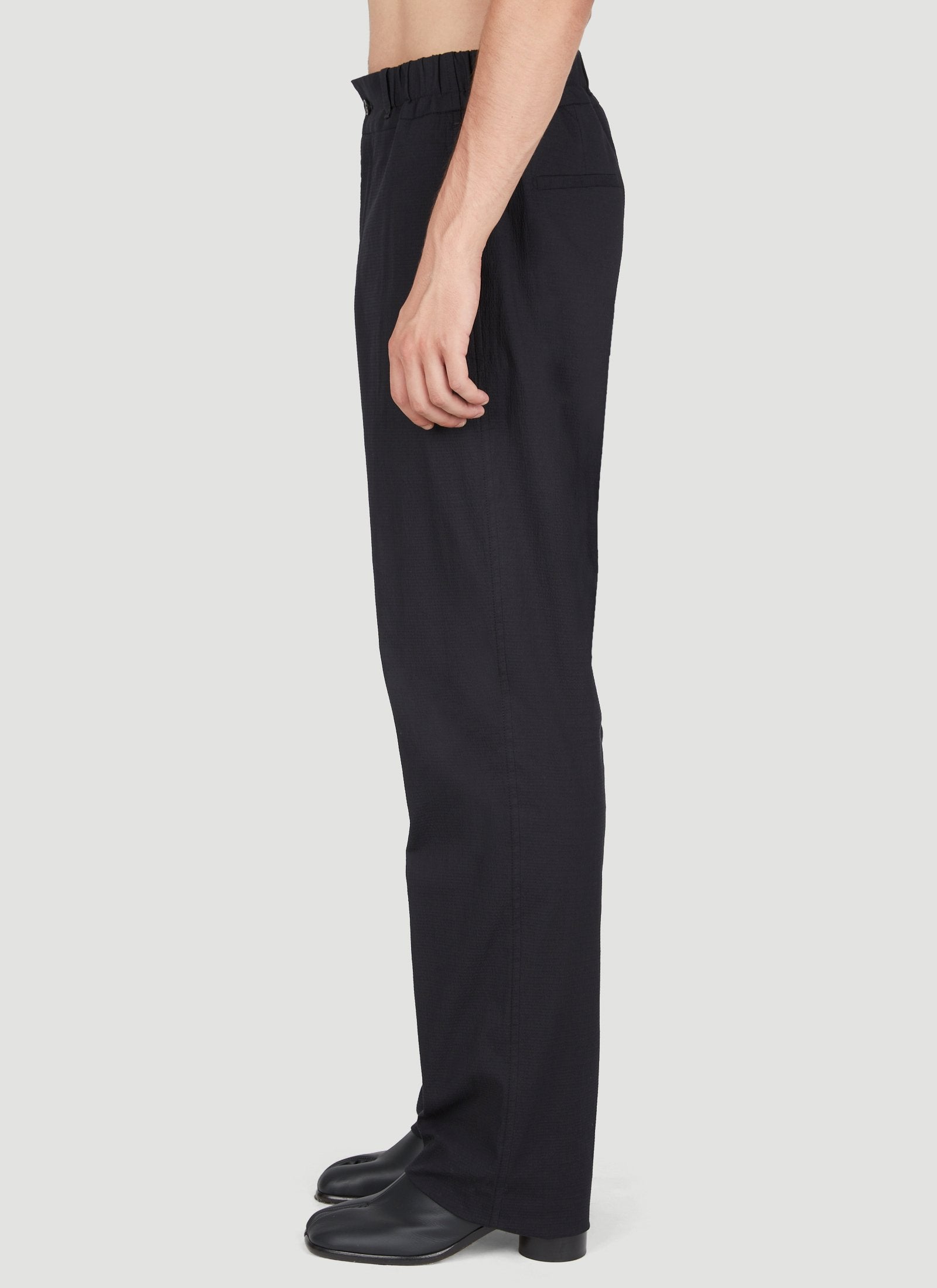 Lanvin Men Elasticated Waistband Suit Pants