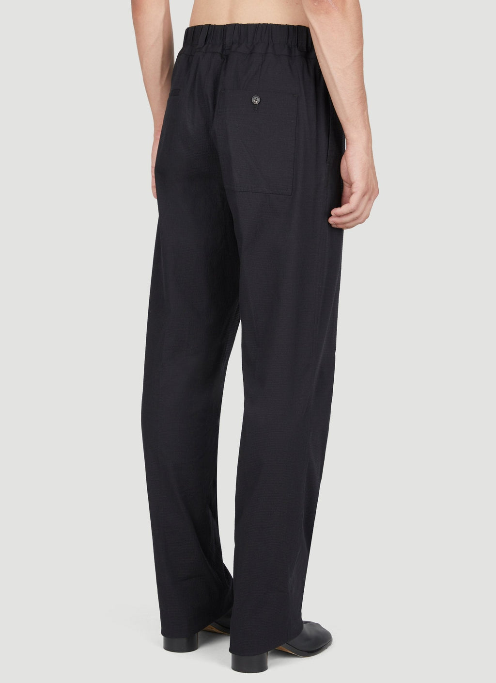 Lanvin Men Elasticated Waistband Suit Pants