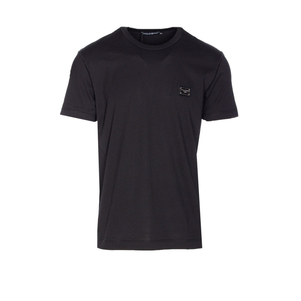 Dolce&Gabbana Men Logo Plaque T-Shirt