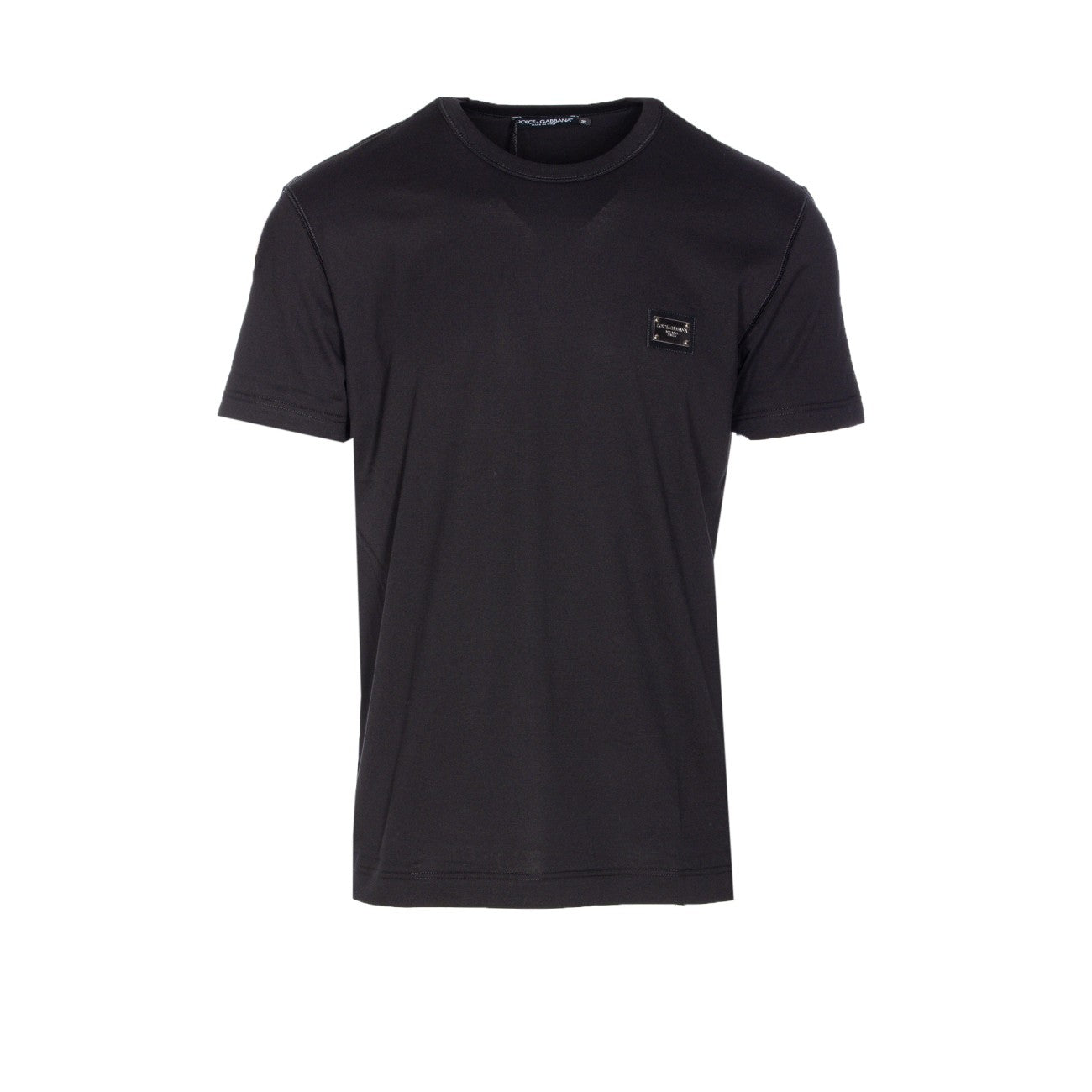 Dolce&Gabbana Men Logo Plaque T-Shirt