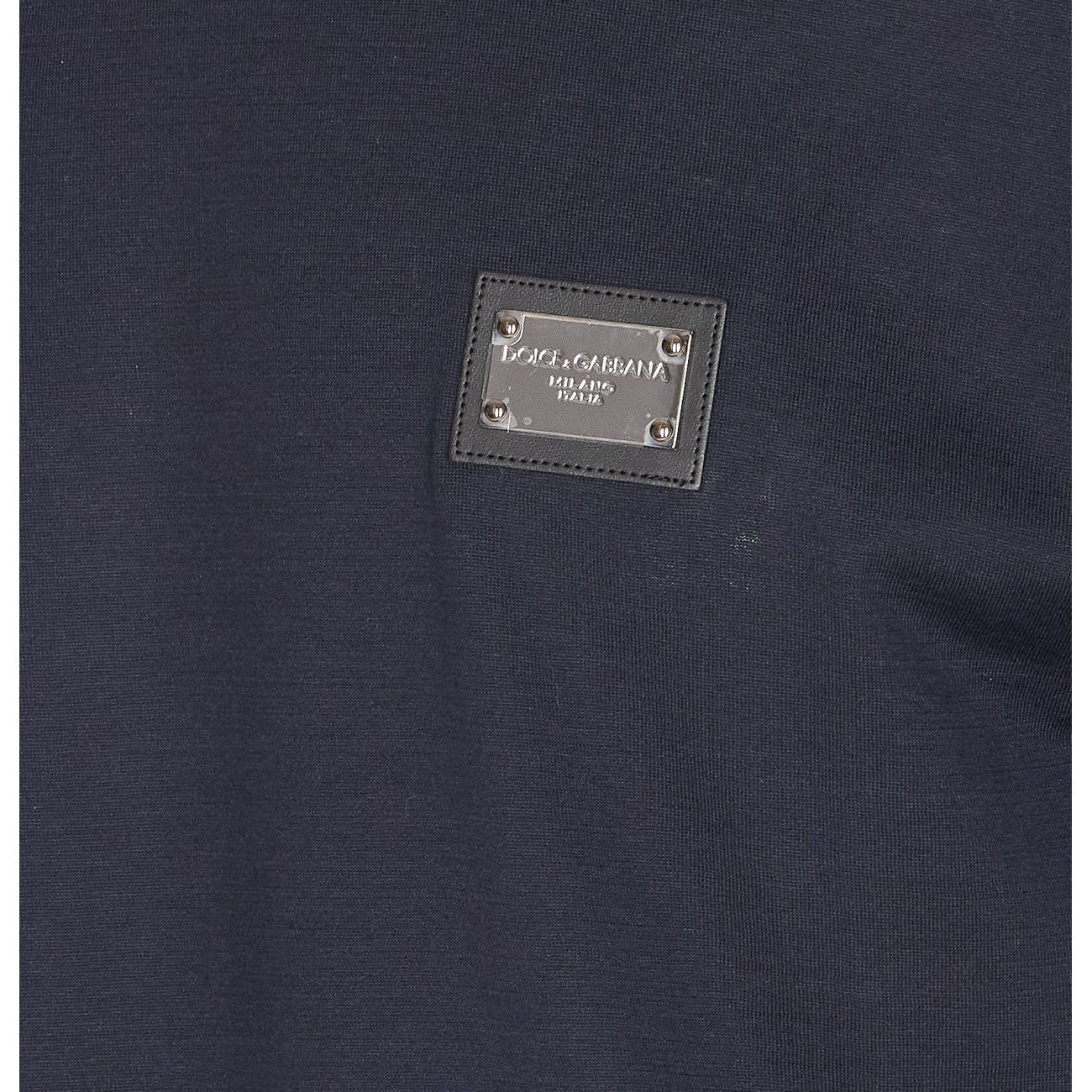 Dolce&Gabbana Men Logo Plaque T-Shirt