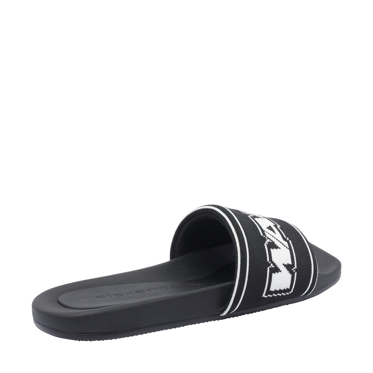 Alexander Wang Women Logo Pool Slides