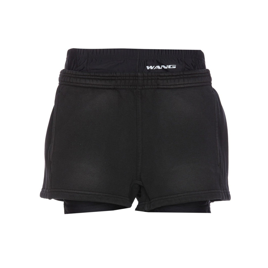 Alexander Wang Women Logo Pre Styled Biker Shorts