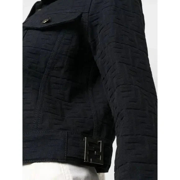Fendi Women Ff Jacquard Truck Jacket
