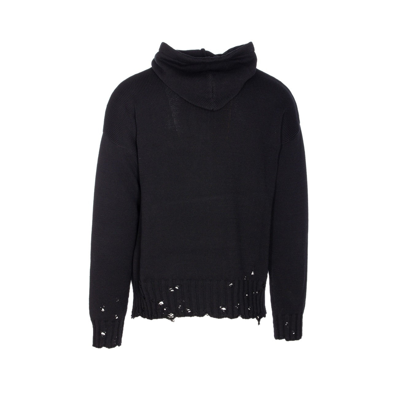 Marni Men Marni Symbol Embroidered Logo Hooded Sweater