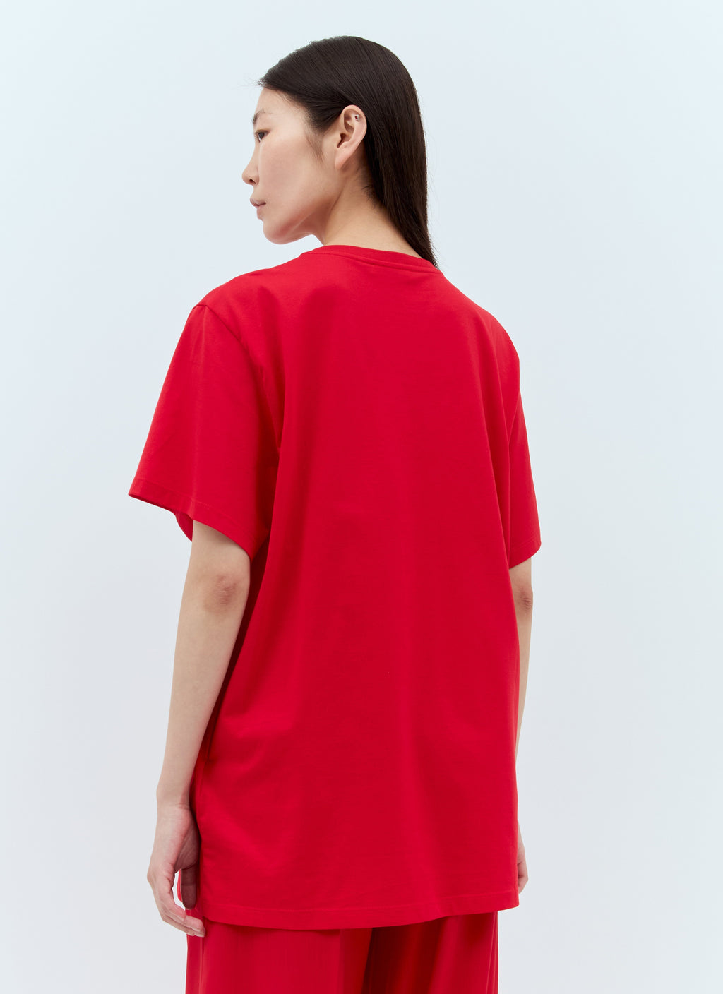 Max Mara Women Logo Embroidery T-Shirt