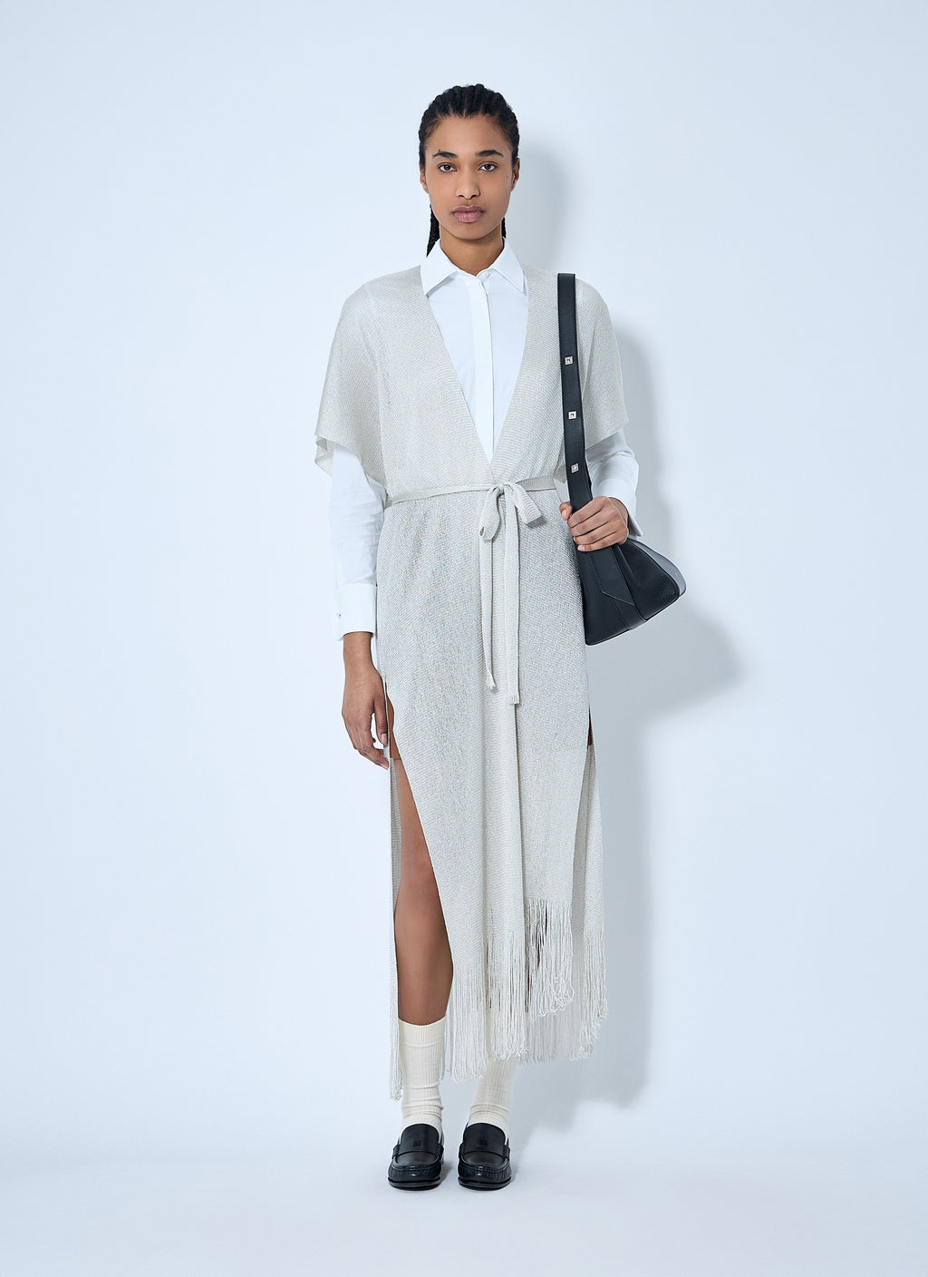 Max Mara Women Belted Knit Cardigan