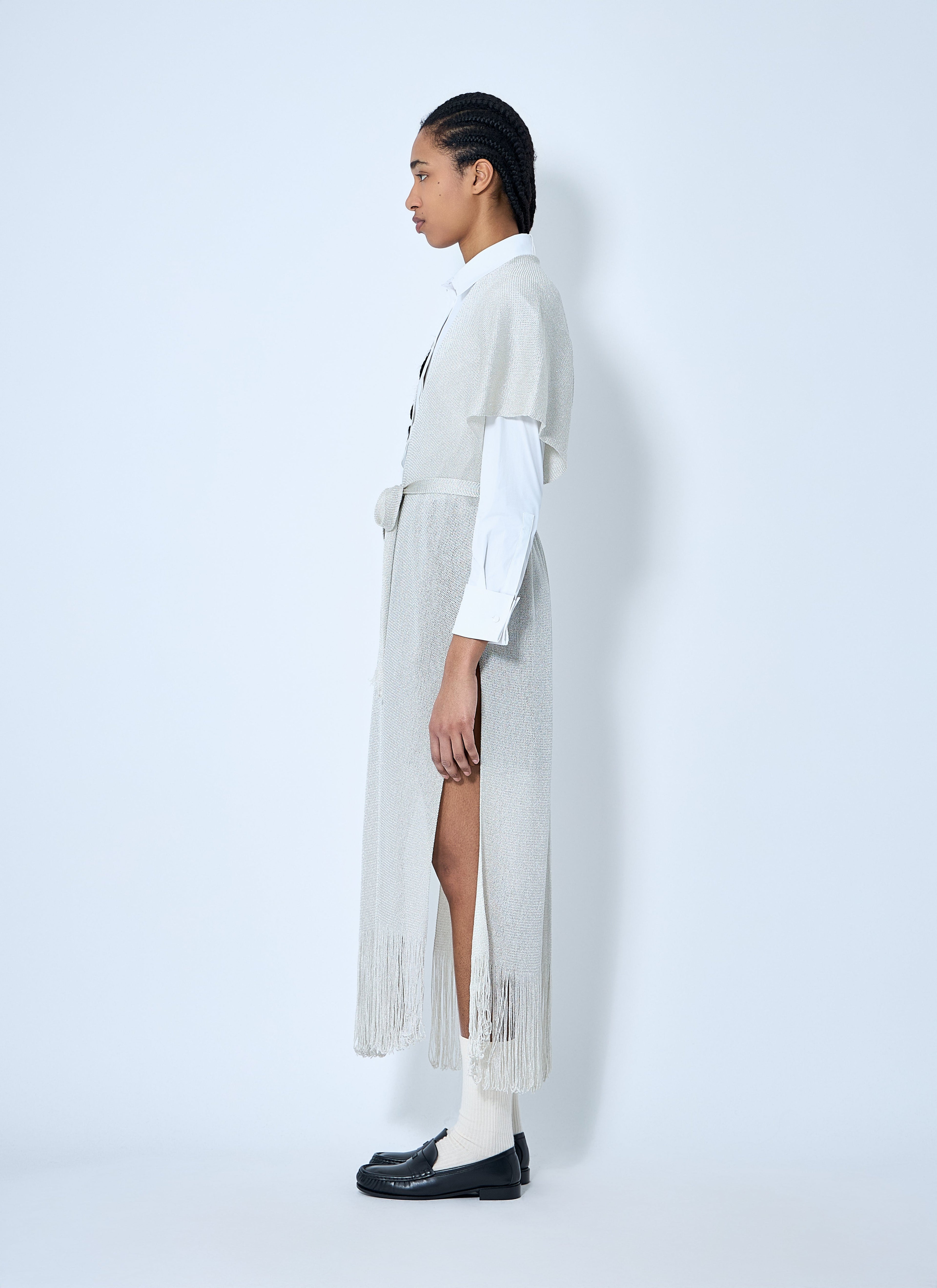 Max Mara Women Belted Knit Cardigan