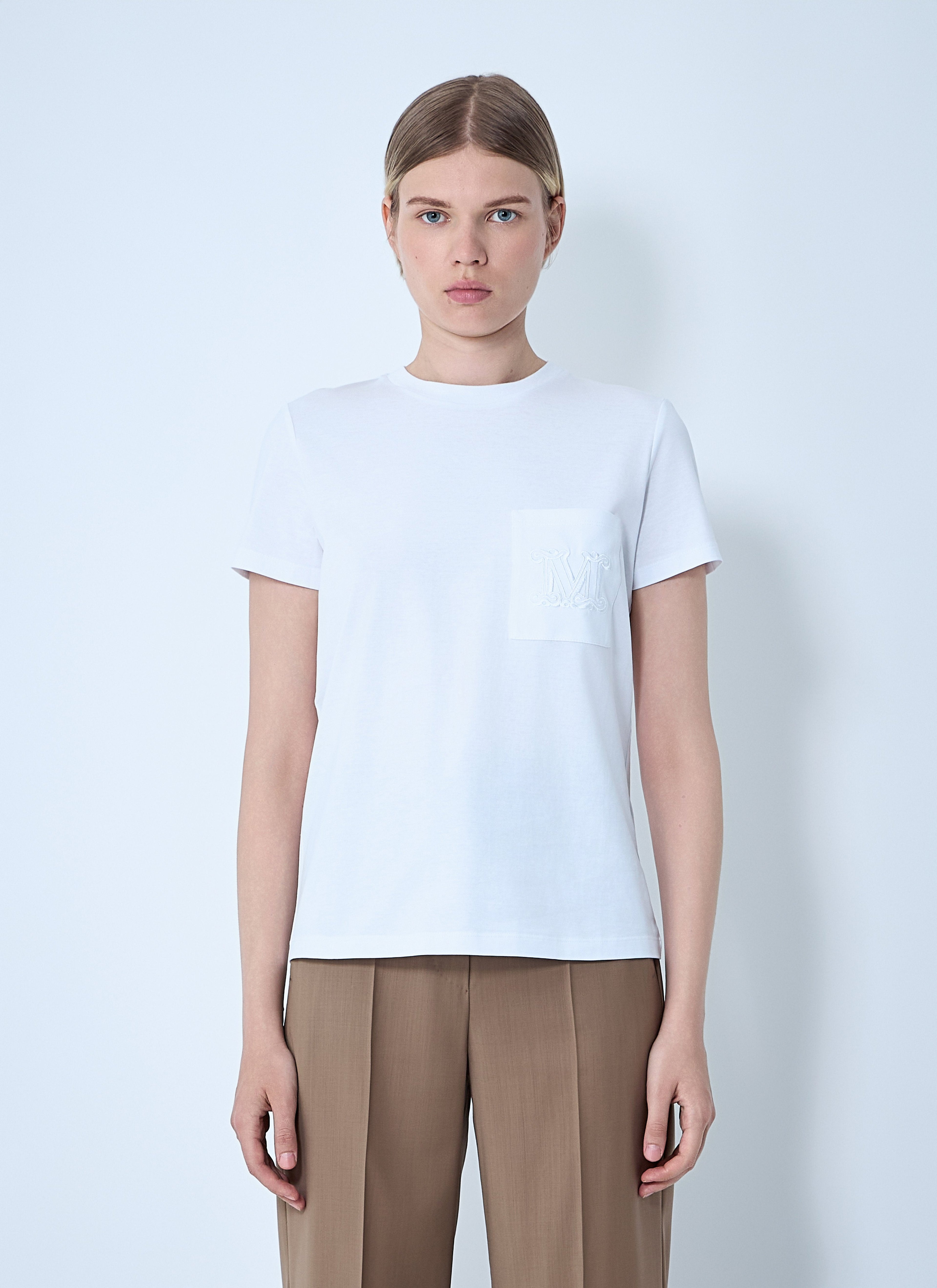 Max Mara Women Logo Motif T-Shirt