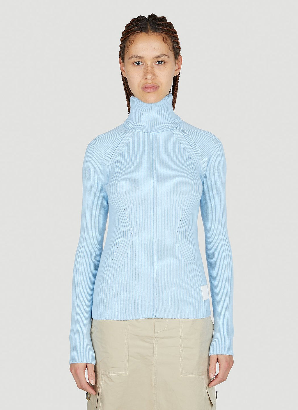 Marc Jacobs Women Ribbed High Neck Sweater