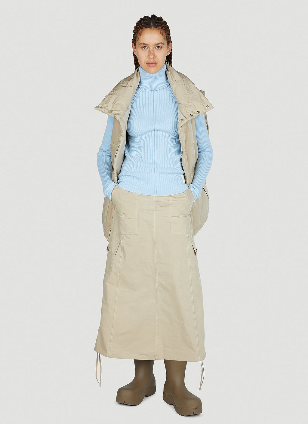 Marc Jacobs Women Ribbed High Neck Sweater