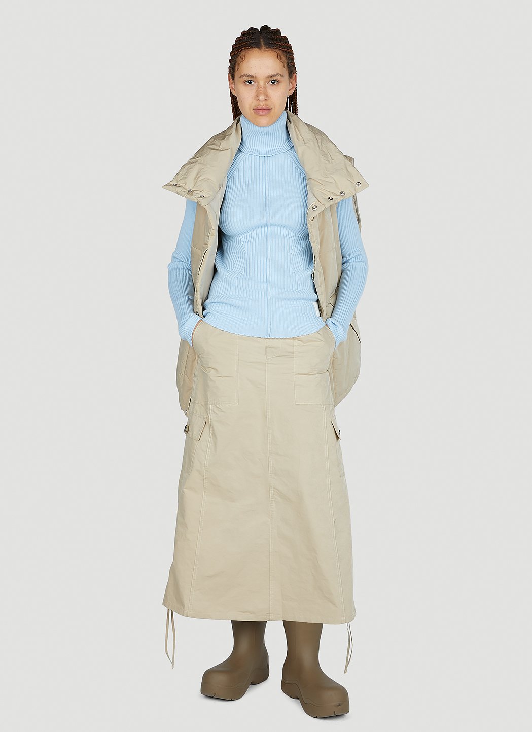 Marc Jacobs Women Ribbed High Neck Sweater