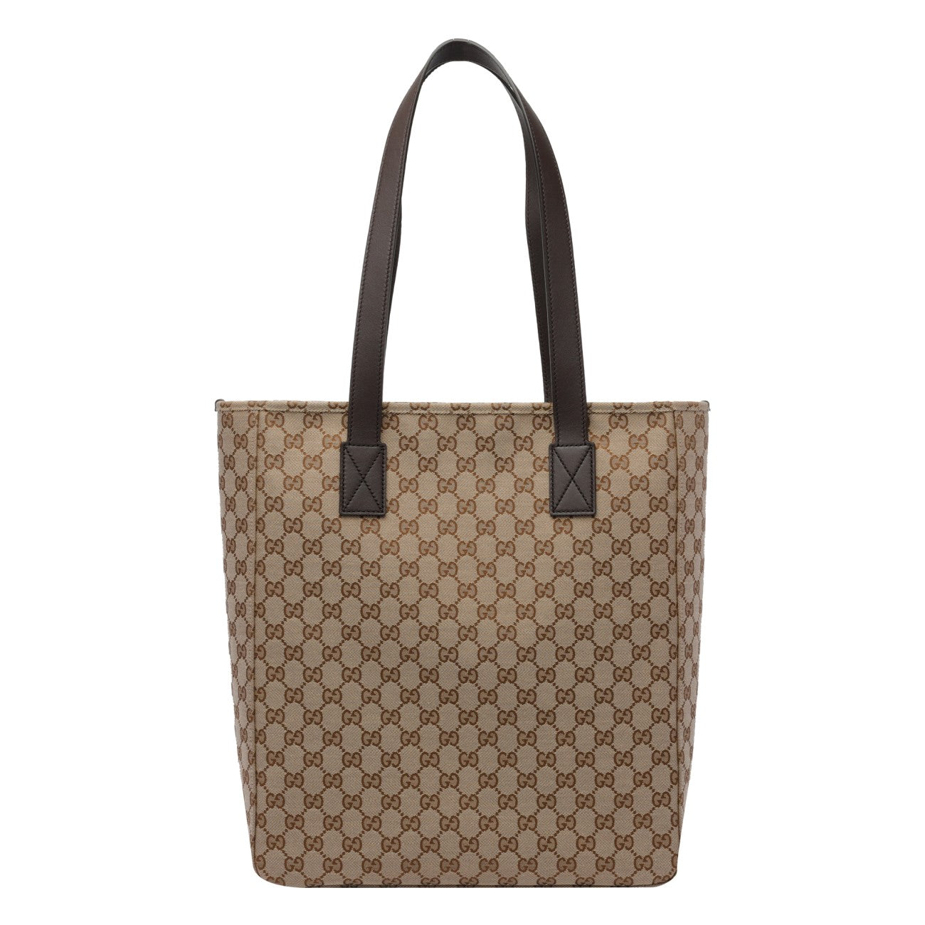 Gucci Men Medium Gg Canvas Shopping Bag