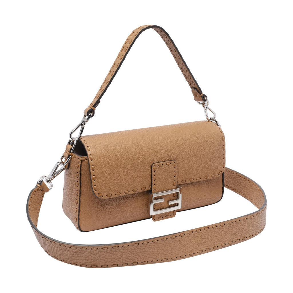 Fendi Women Medium Selleria Baguette Bag
